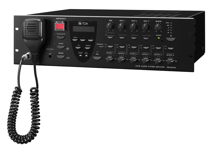 VM-3360VA Voice Alarm System Amplifier 360W