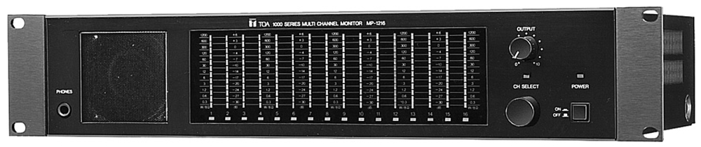 TOA Electronics Pte Ltd - MP-1216 Multi-Channel Monitor