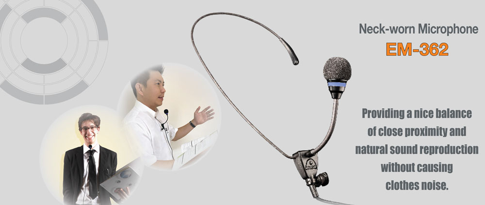 TOA Electronics Pte Ltd | EM-362 Neck-worn Microphone