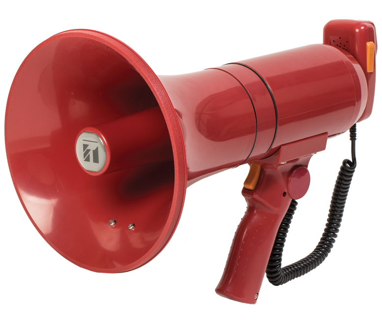 TOA Electronics Pte Ltd - ER-3215S (23W max.) Hand Grip Type Megaphone with  Siren