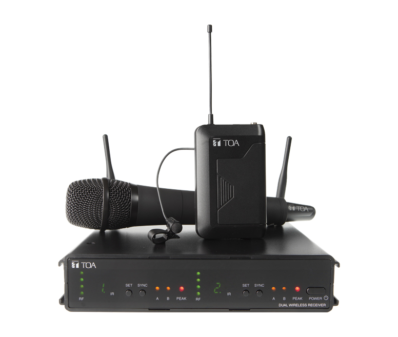 WS-402 Dual Channel Wireless Set